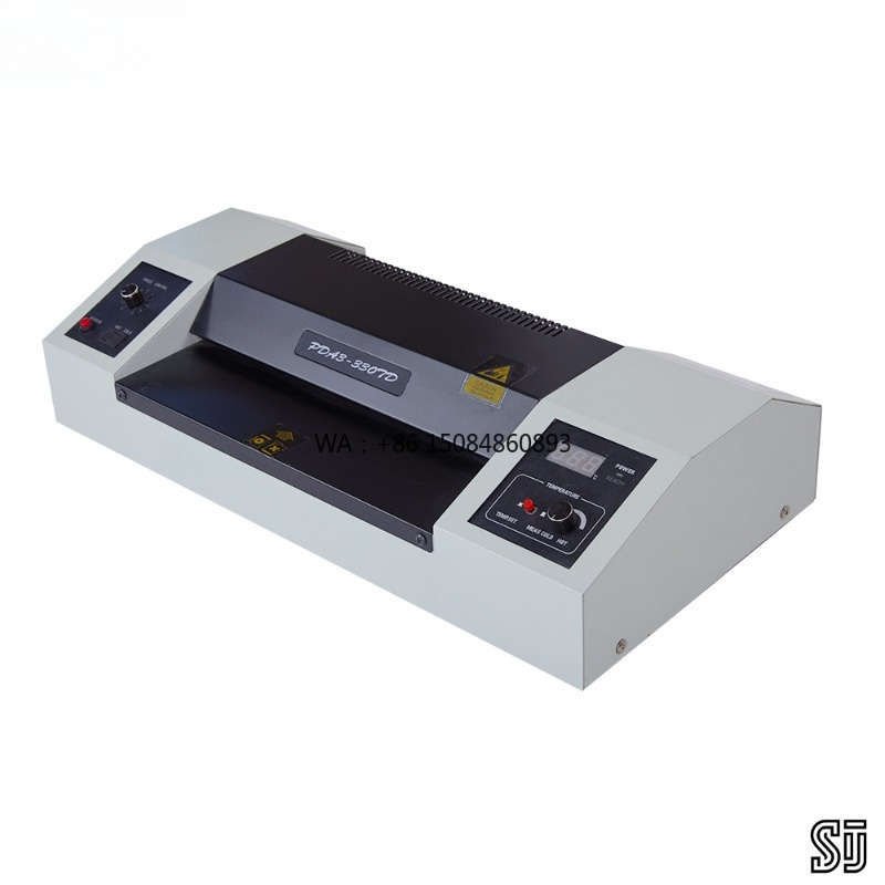 Document Laminator Pouch - เครื่องเคลือบบัตรแบบม้วน 4 ลูกกลิ้ง รุ่น Heavy Duty