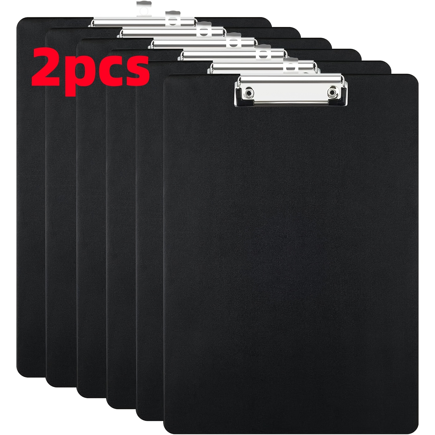 Binder Clip Assorted - 1/2 ชิ้น A4 คลิปบอร์ด, แฟ้มคลิปบอร์ด, กระดานเขียนพร้อมคลิปหนีบ,