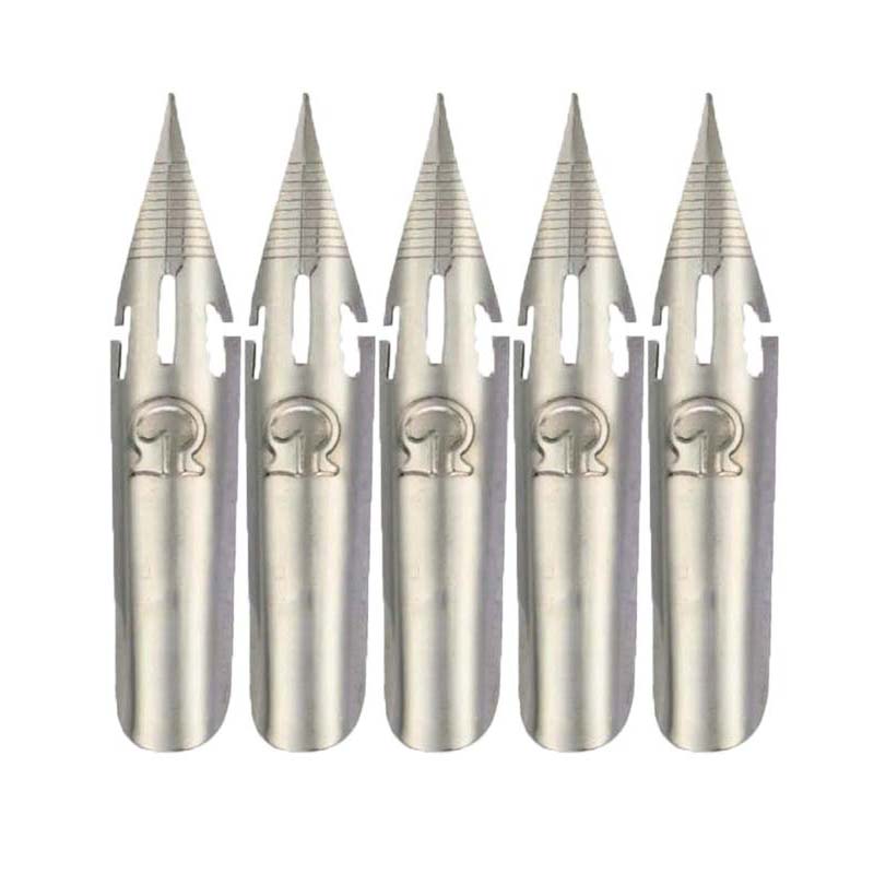 Stationery Supplier - 5Pc G Nib สแตนเลสตัวอักษร Nib เครื่องมืออุปกรณ์เครื่องเขียนอุปกรณ์สำนักงานโรงเรียนการเขียนของขวัญ