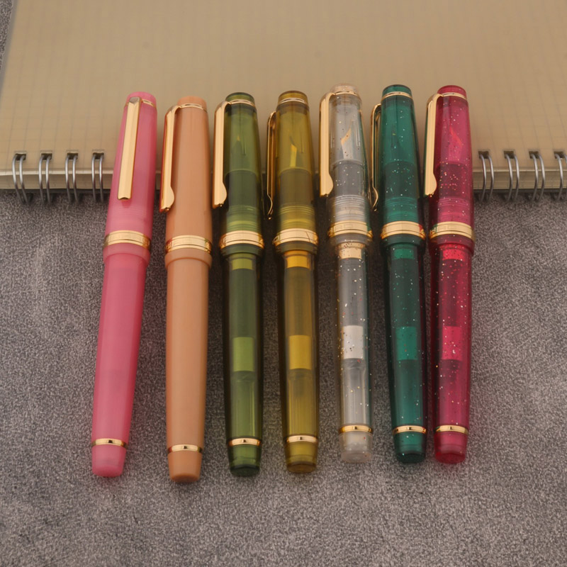 Stationery Supply Business - JinHao 82 Fountain ปากกาหมึกโปร่งใสปากกา Spin FILLER