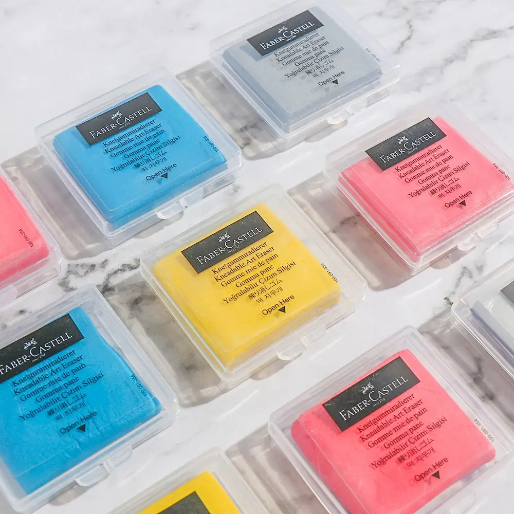Rubber Eraser Kneaded - ยางลบของขวัญ ยางลบพลาสติกนุ่มหลากสี ยางลบนุ่มแบบนวดได้ ยางลบแบบนิ่มสำหรับโรงเรียนและสำนักงาน