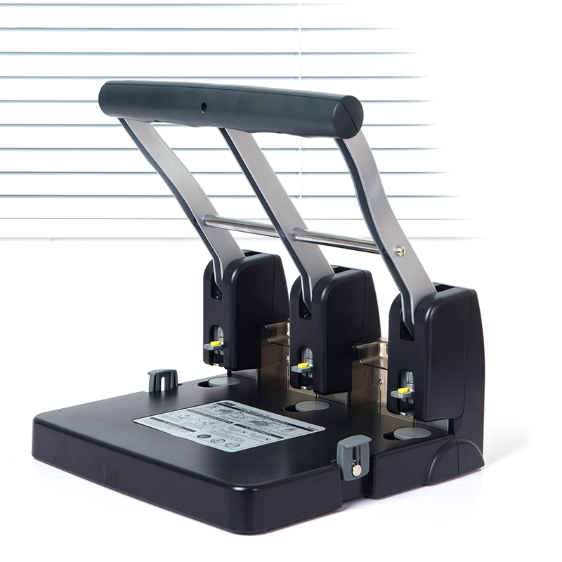 Paper Punch 3 Hole - เครื่องเจาะกระดาษแบบวงกลม 3 รู รุ่น P-1000-3 สำหรับงานหนัก