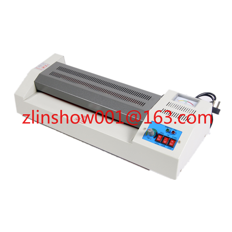 Document Laminator Pouch - เครื่องเคลือบบัตรความร้อนและเย็นแบบตั้งโต๊ะ รุ่น SG-320 A3 สำหรับเอกสาร รูปภาพ