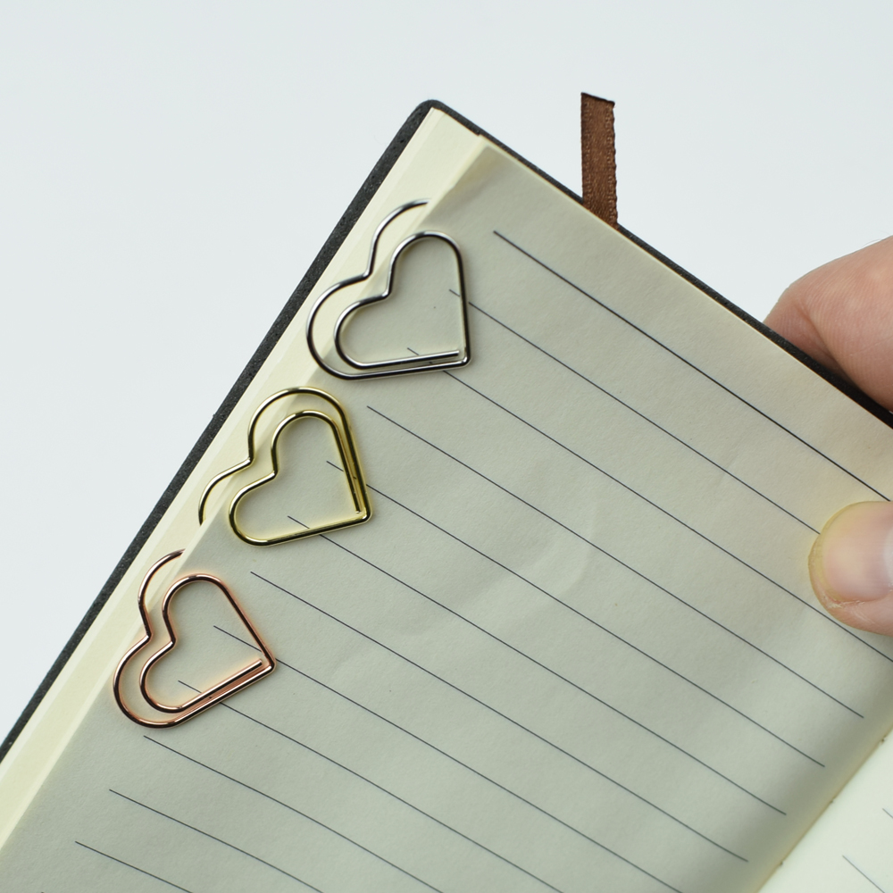ชุดคลิปหนีบกระดาษรูปหัวใจ 12 ช - Binder Clip Assorted บทวิจารณ์และราคา