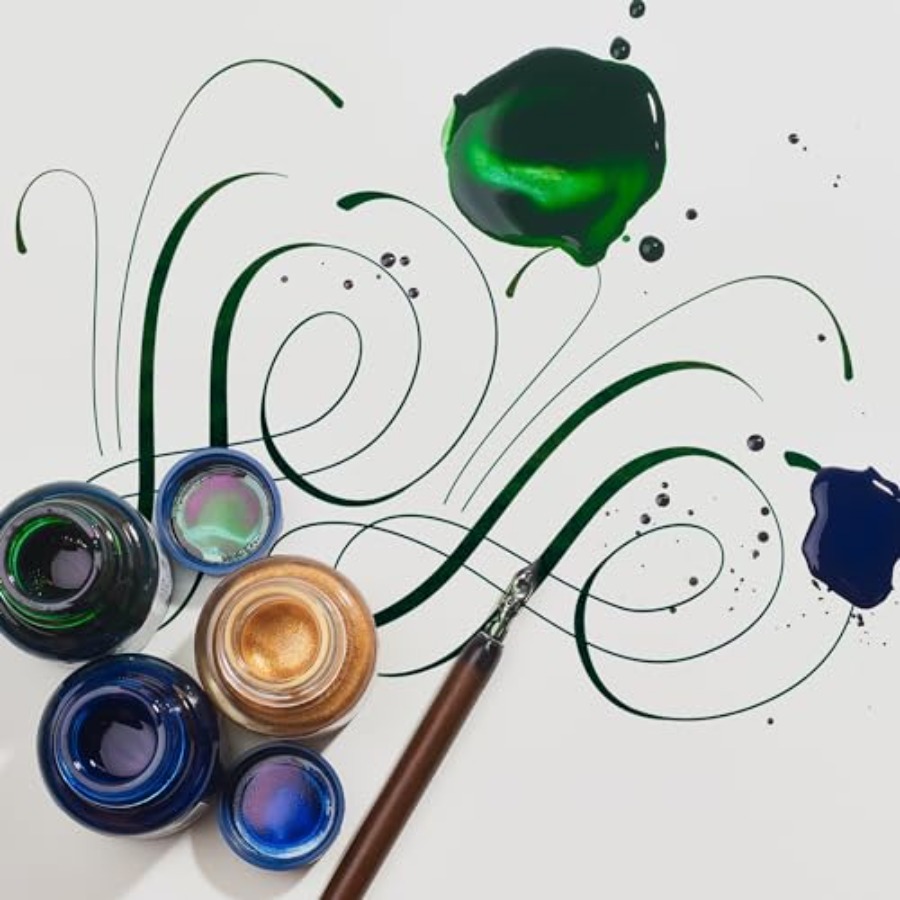 หมึกเขียนพู่กัน 1110702 ขนาด 3 - Calligraphy Ink Bottle บทวิจารณ์และราคา