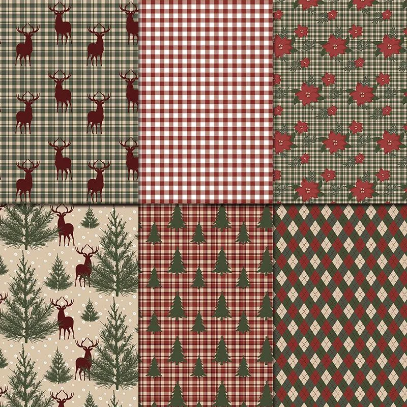 1 ชุด Vintage Merry Christmas  - Graph Paper Pad บทวิจารณ์และราคา