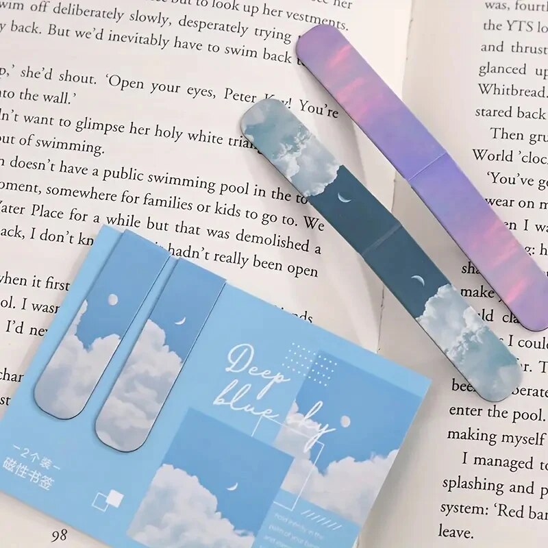 2 ชิ้น/เซ็ต ที่คั่นหนังสือแม่เ - Paperclip Magnetic Set บทวิจารณ์และราคา