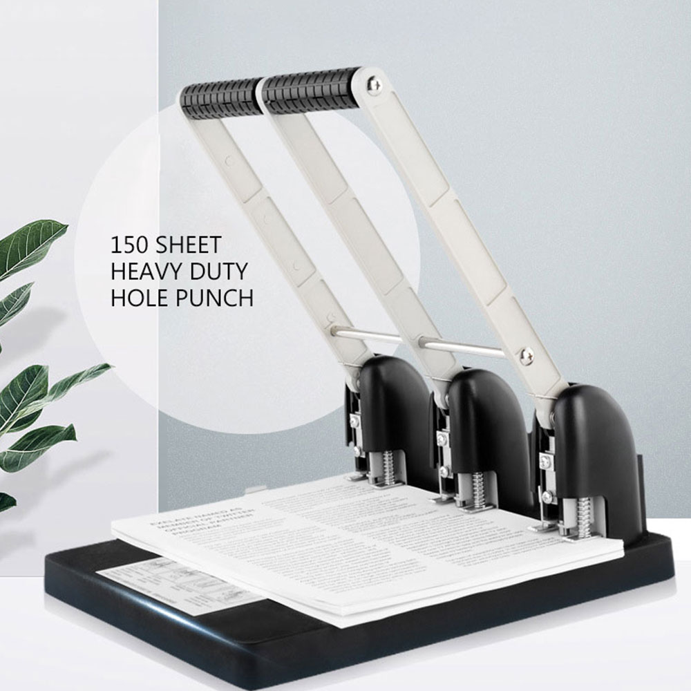 เครื่องเจาะกระดาษ A4 แบบมือหมุ - Paper Punch 3 Hole บทวิจารณ์และราคา