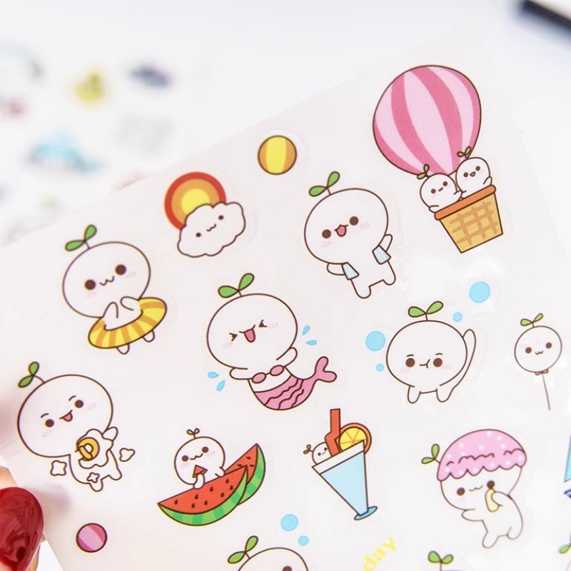 สติกเกอร์แมวการ์ตูนและกระดาษ6แ - Total Stationery & Office Supply บทวิจารณ์และราคา