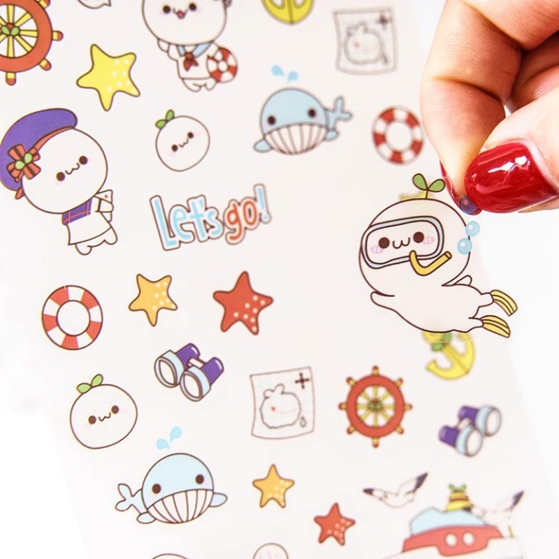 สติกเกอร์แมวการ์ตูนและกระดาษ6แ - Total Stationery & Office Supply บทวิจารณ์และราคา