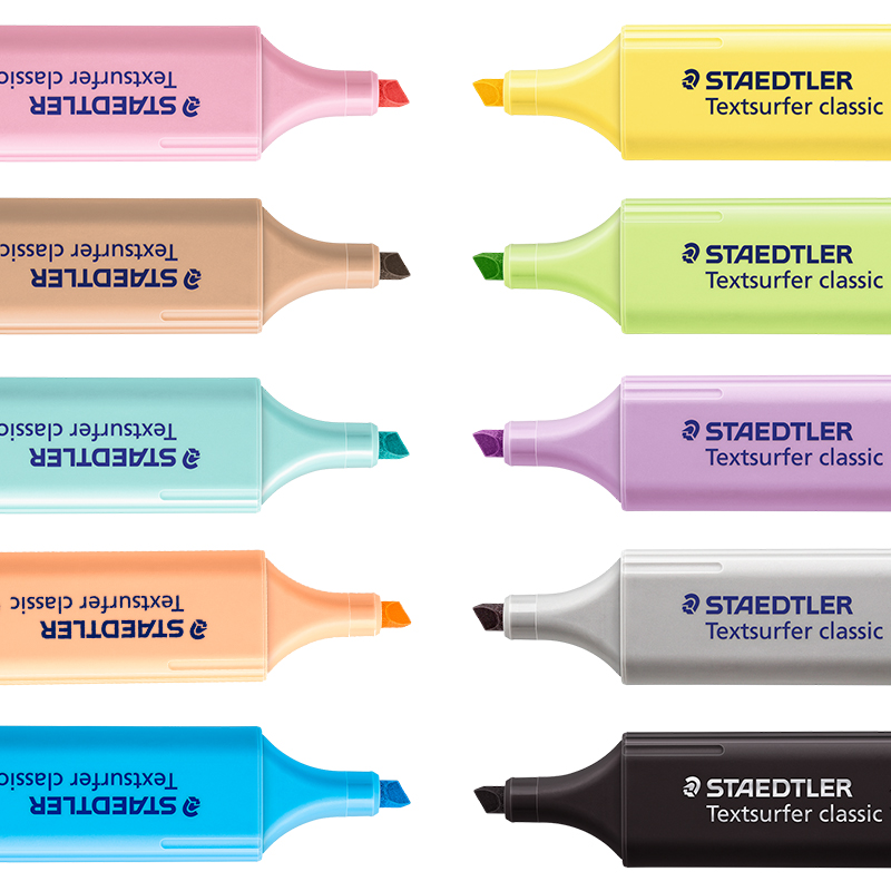 1pcs STAEDTLER สีพาสเทลปากกาเน - Highlighter Set Pastel บทวิจารณ์และราคา