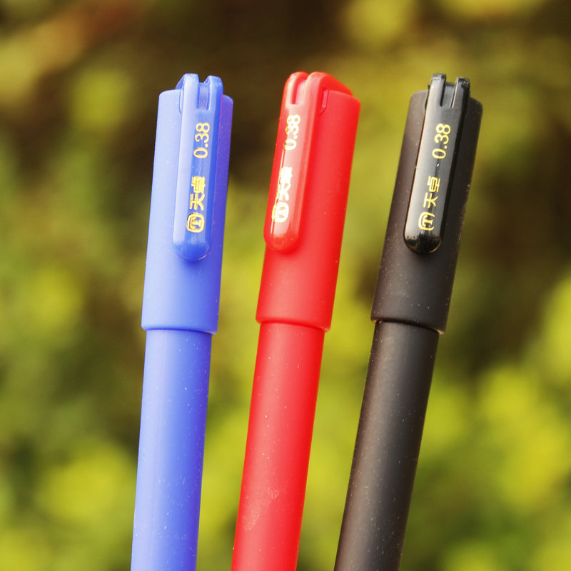 ปากกาเจลสีดํานักเรียนสอบเขียนเ - Stationery Supply Business บทวิจารณ์และราคา