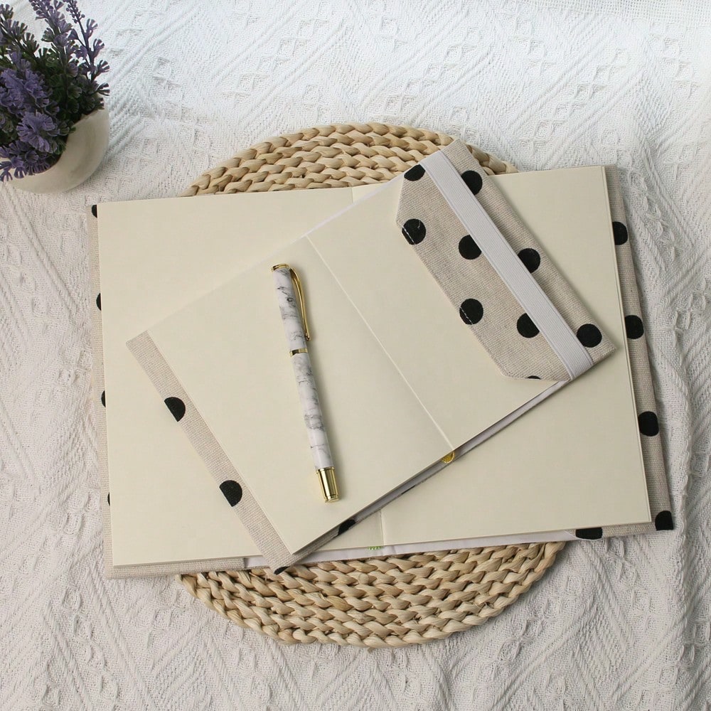 A5 A6 สัปดาห์พื้นหลังสีเทาสีดํ - Notebook Dotted A5 บทวิจารณ์และราคา