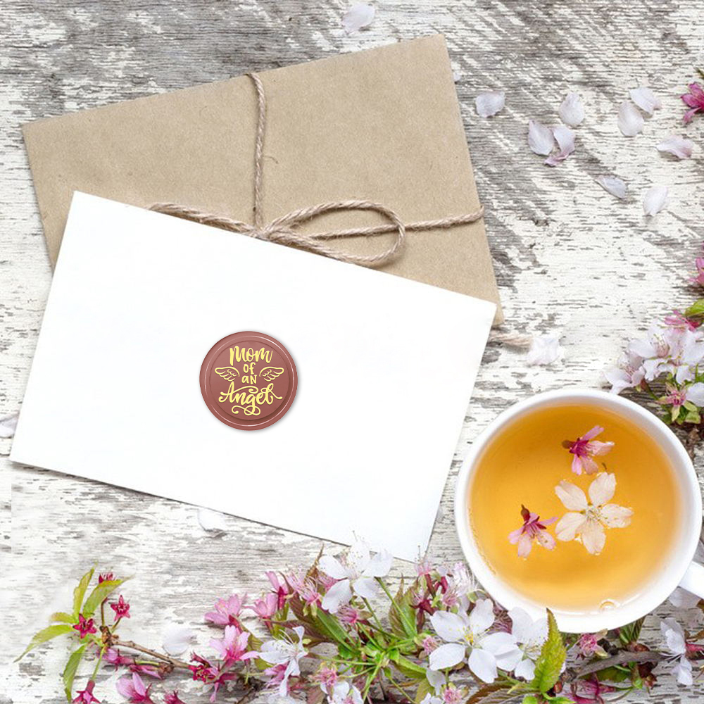 ชุดตราประทับขี้ผึ้งวันแม่ - หั - Wax Seal Stamp Kit บทวิจารณ์และราคา