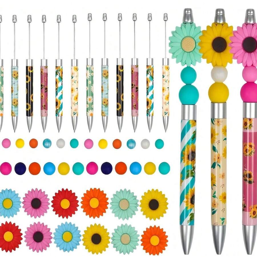 ปากกาประดับลูกปัด DIY ลายดอกทา - Total Stationery & Office Supply บทวิจารณ์และราคา