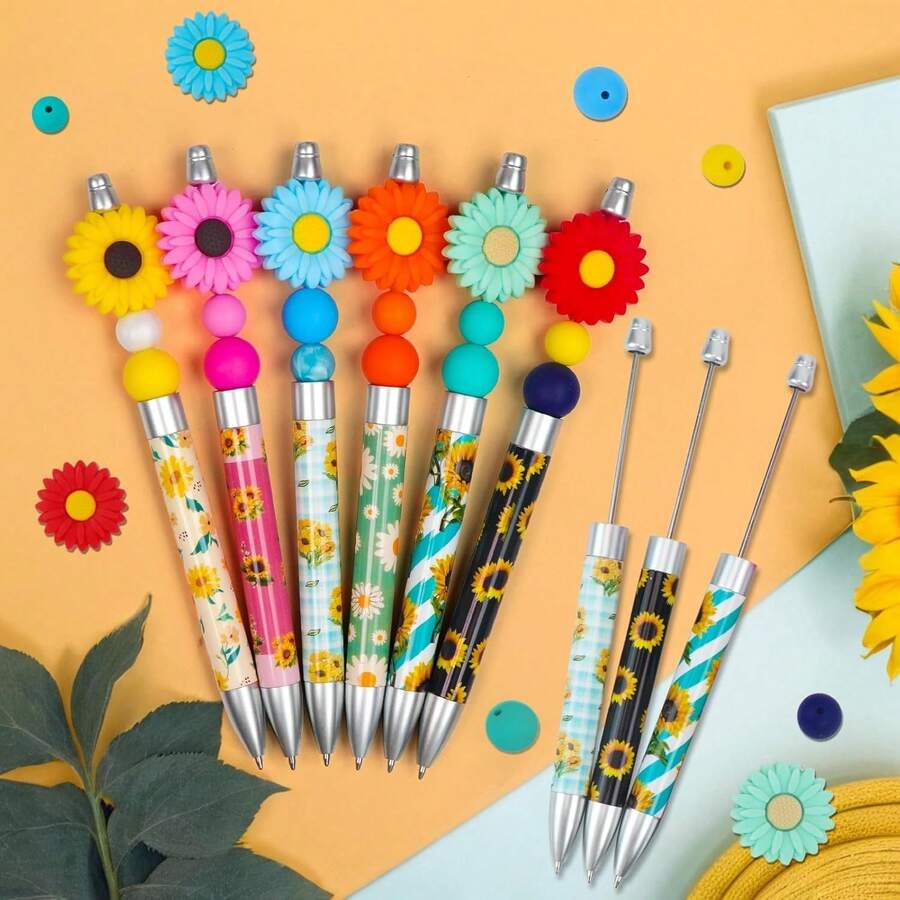 ปากกาประดับลูกปัด DIY ลายดอกทา - Total Stationery & Office Supply บทวิจารณ์และราคา