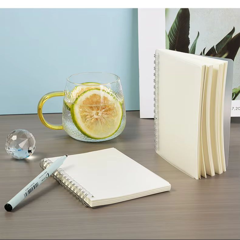 สมุดโน้ต A5 PP แบบสันห่วง, สมุ - Notebook Dotted A5 บทวิจารณ์และราคา