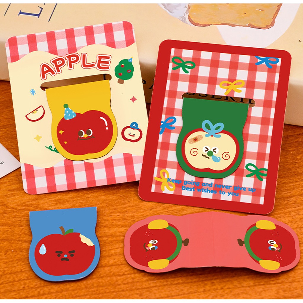 ที่คั่นหนังสือแม่เหล็กรูปแอปเป - Paperclip Magnetic Set บทวิจารณ์และราคา