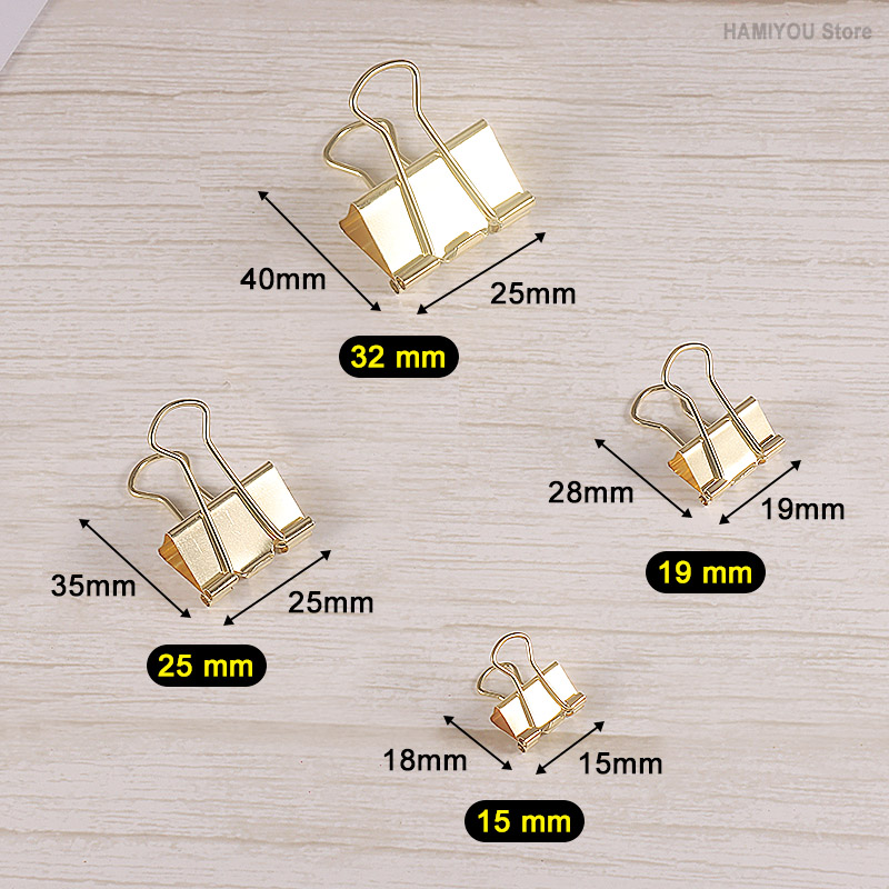 คลิปหนีบกระดาษ อุปกรณ์สำนักงาน - Binder Clip Assorted บทวิจารณ์และราคา