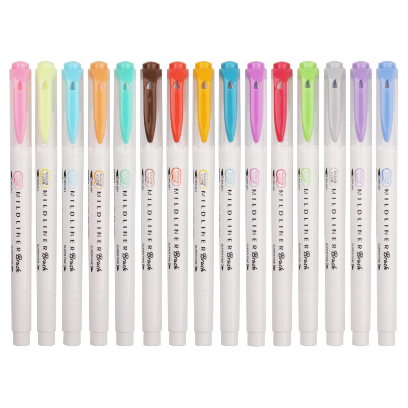 ปากกาไฮไลท์ Zebra mildliner se - Highlighter Set Pastel บทวิจารณ์และราคา