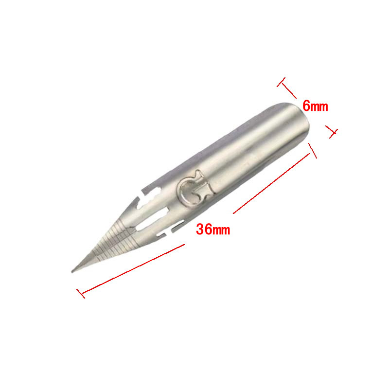 5Pc G Nib สแตนเลสตัวอักษร Nib  - Stationery Supplier บทวิจารณ์และราคา