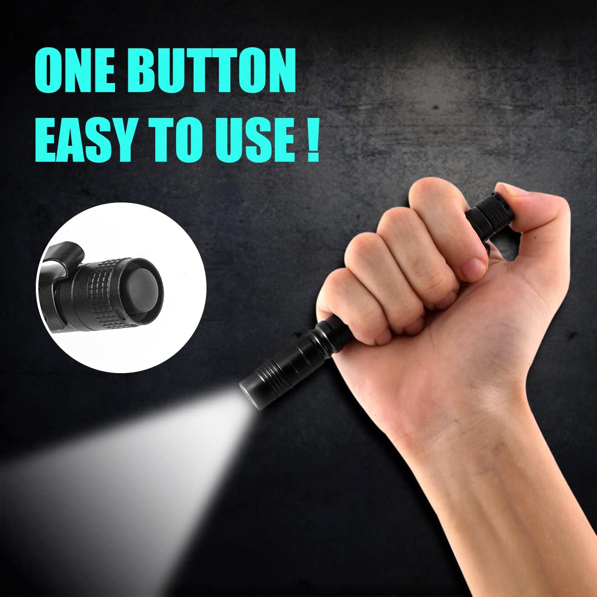 ไฟฉาย LED แบบพกพาขนาดเล็ก กันน - Stationery Supply บทวิจารณ์และราคา