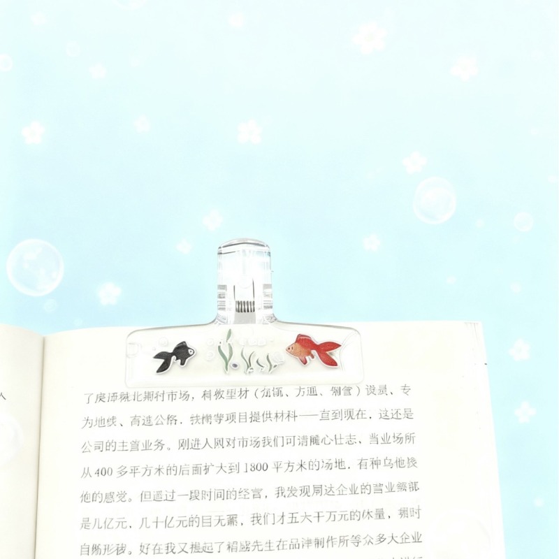 คลิปหนีบกระดาษอะคริลิคใส 1 ชิ้ - Binder Clip Assorted บทวิจารณ์และราคา