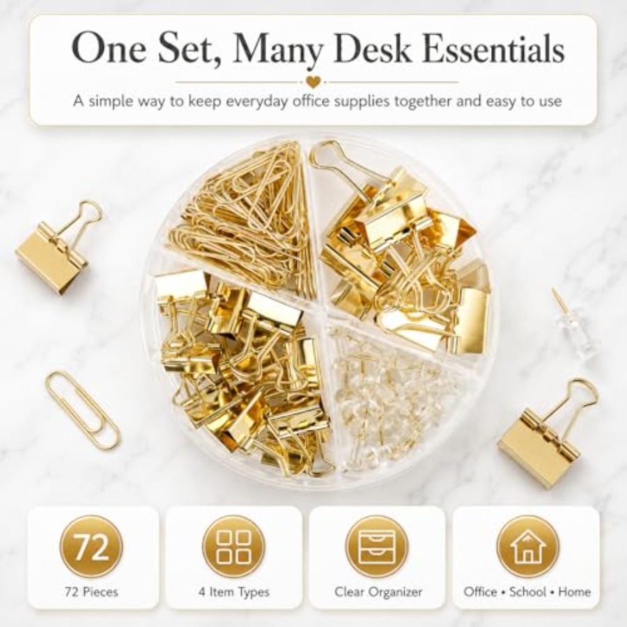 ชุดกระดาษเข้าเล่มและคลิปหนีบ,  - Binder Clip Assorted บทวิจารณ์และราคา