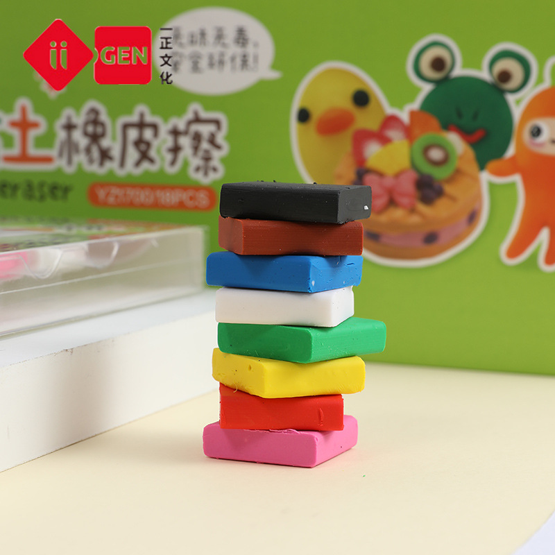 8ชิ้น/ล็อตคุณภาพสูง Candy สียา - Rubber Eraser Kneaded บทวิจารณ์และราคา