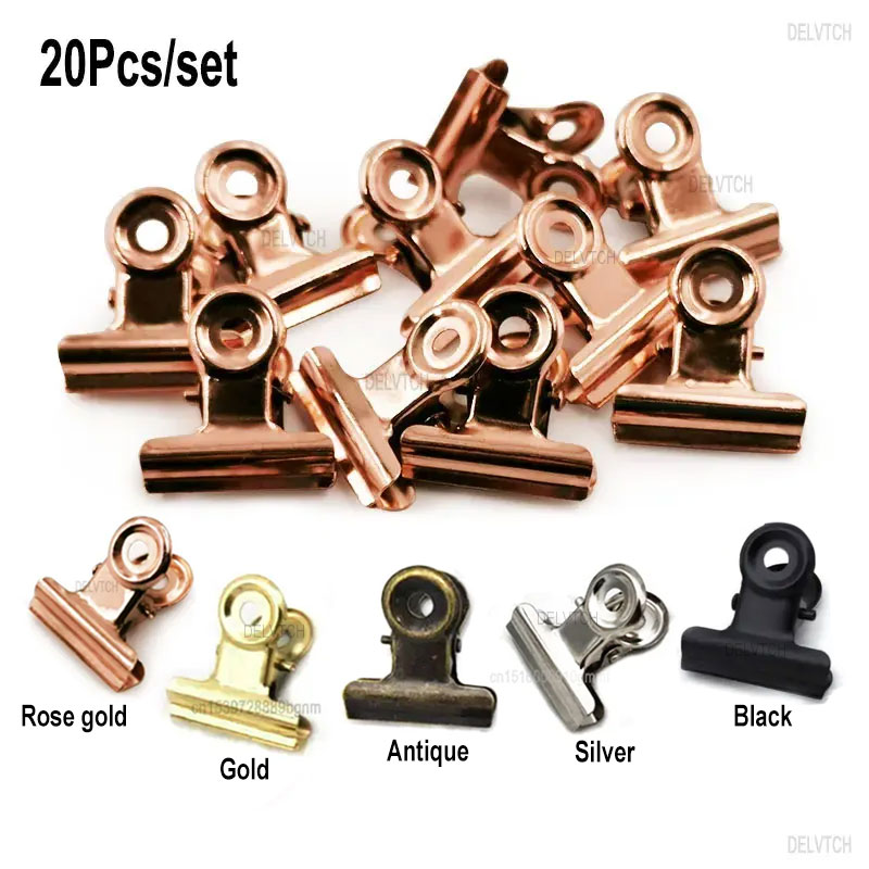 คลิปหนีบกระดาษโลหะทรงกลม 21มม. - Binder Clip Assorted บทวิจารณ์และราคา
