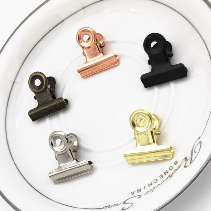 คลิปหนีบกระดาษโลหะทรงกลม 21มม. - Binder Clip Assorted บทวิจารณ์และราคา