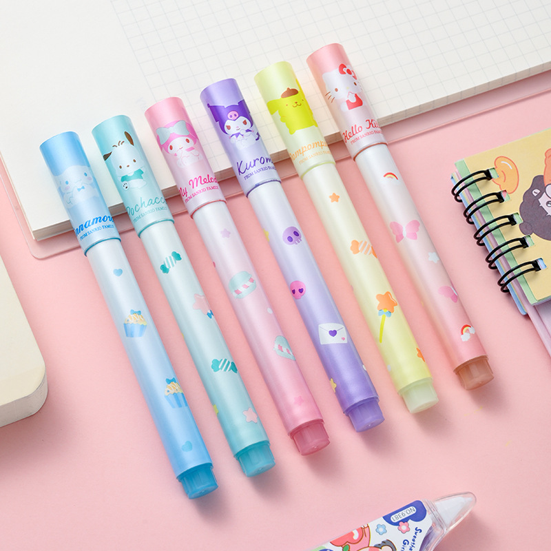6 ชิ้น ซานริโอ เฮลโล คิตตี้ ไฮ - Highlighter Set Pastel บทวิจารณ์และราคา
