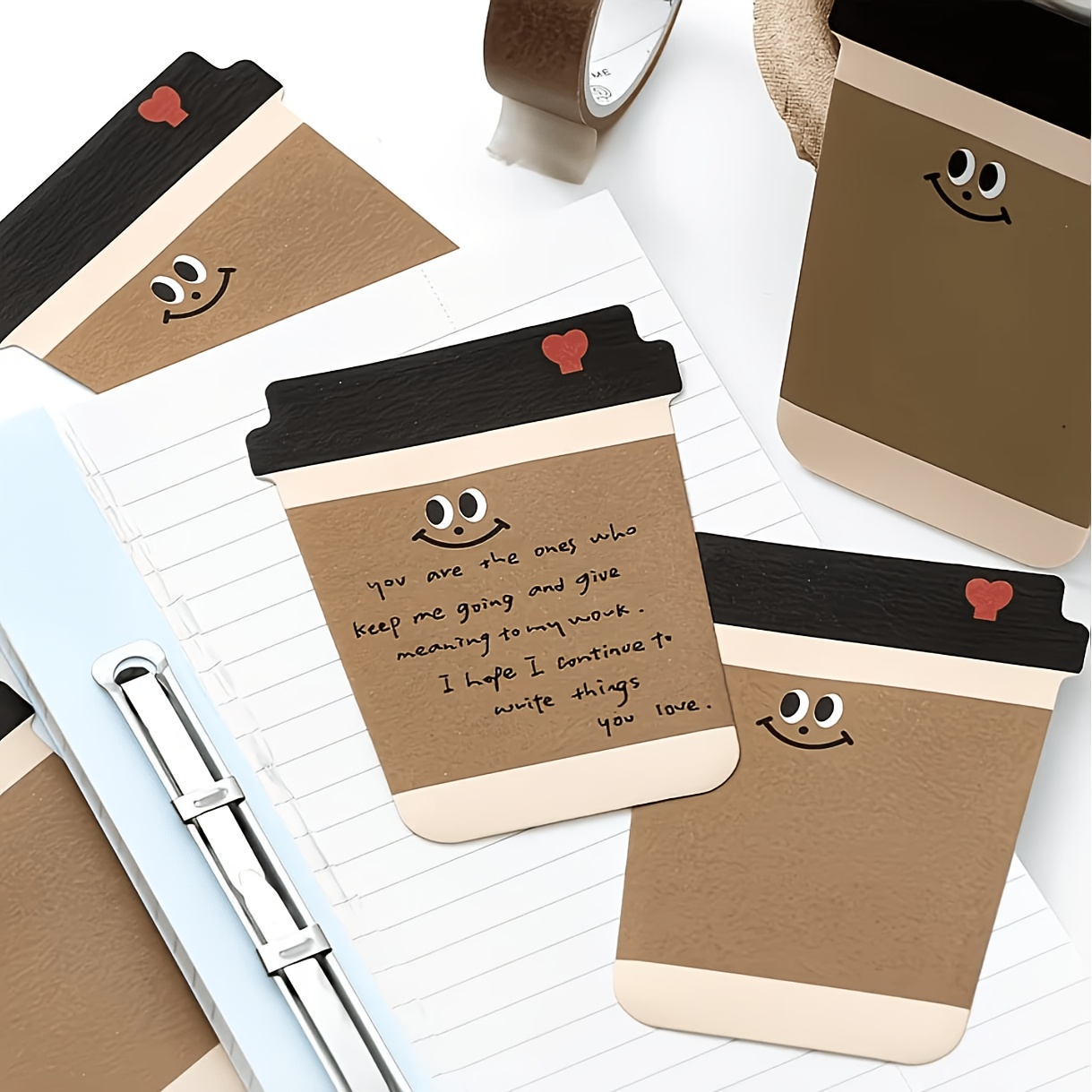 แผ่นโน้ตลายกาแฟตลกๆ ดีไซน์แก้ว - Graph Paper Pad บทวิจารณ์และราคา