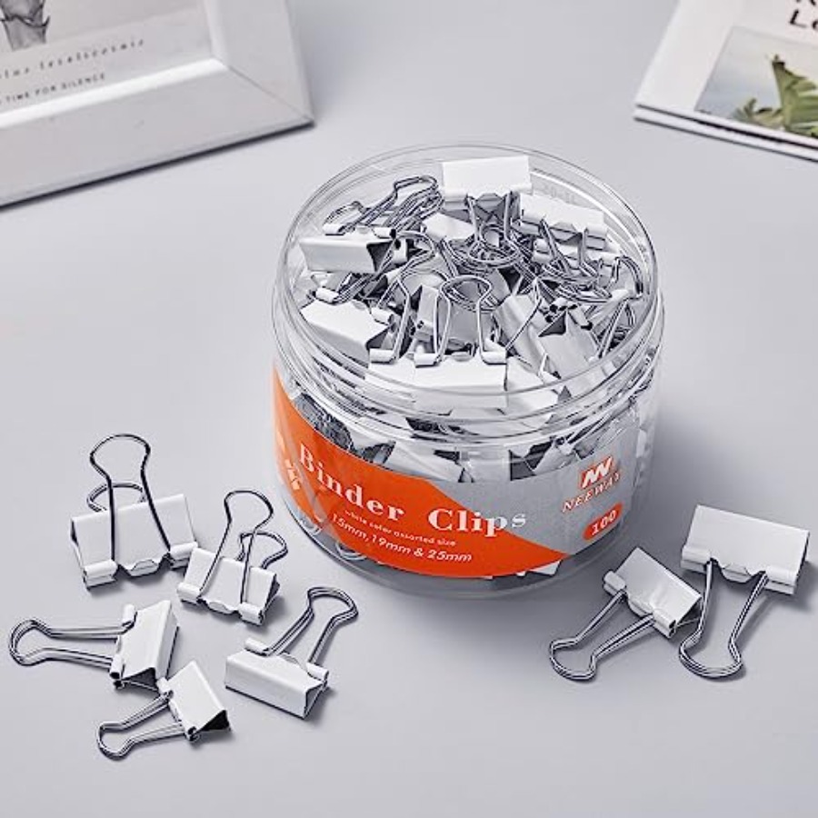 คลิปหนีบกระดาษหลากขนาด ชุดคลิป - Binder Clip Assorted บทวิจารณ์และราคา