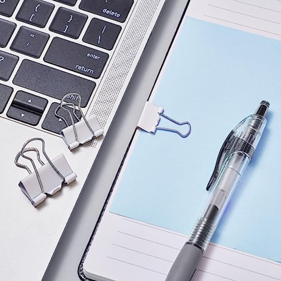 คลิปหนีบกระดาษหลากขนาด ชุดคลิป - Binder Clip Assorted บทวิจารณ์และราคา