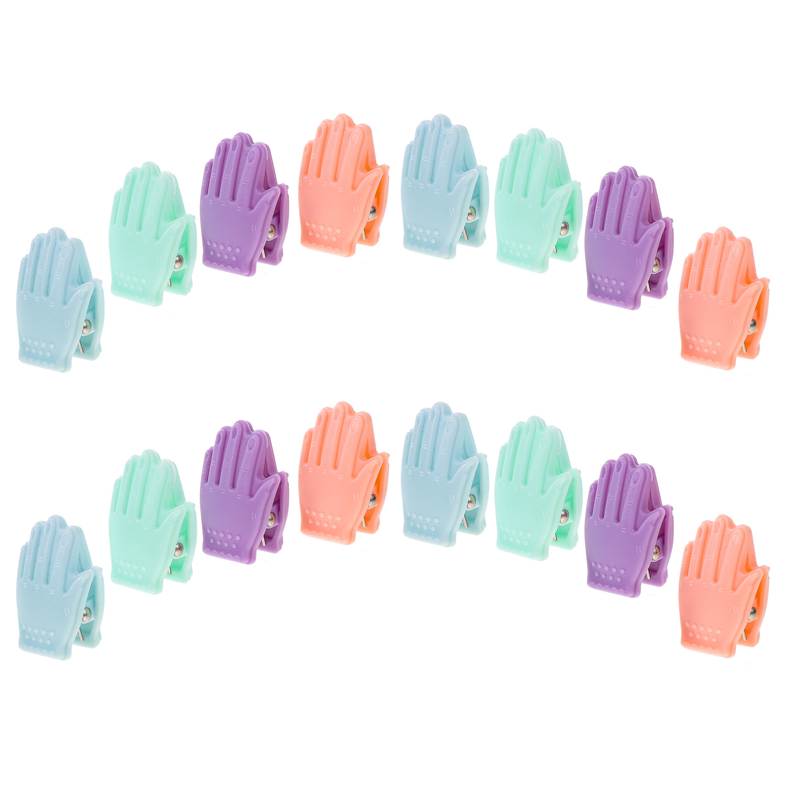 คลิปหนีบกระดาษรูปมือ 16 ชิ้น ข - Binder Clip Assorted บทวิจารณ์และราคา