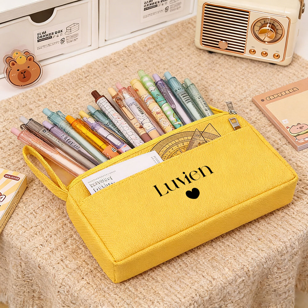 กระเป๋าใส่ดินสอแบบสองชั้นส่วนบ - Stationery Supply บทวิจารณ์และราคา