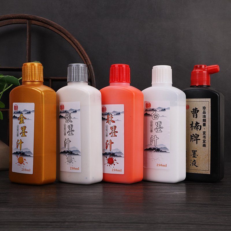 100 ml/250 ml สีดํา/สีแดง/สีขา - Calligraphy Ink Bottle บทวิจารณ์และราคา