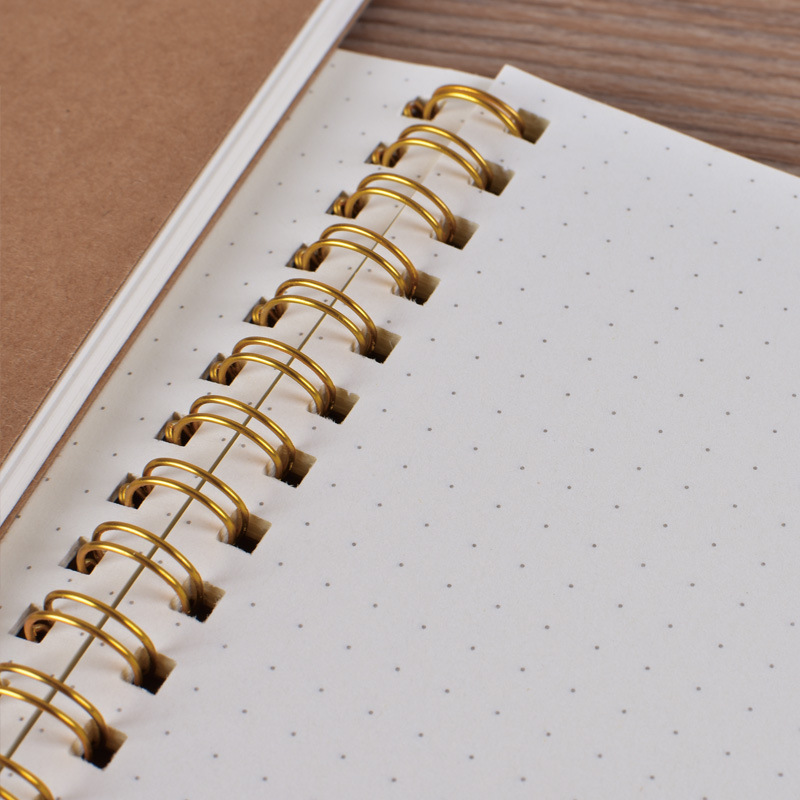 A5 สมุดบันทึก Medium Kraft Gri - Notebook Dotted A5 บทวิจารณ์และราคา