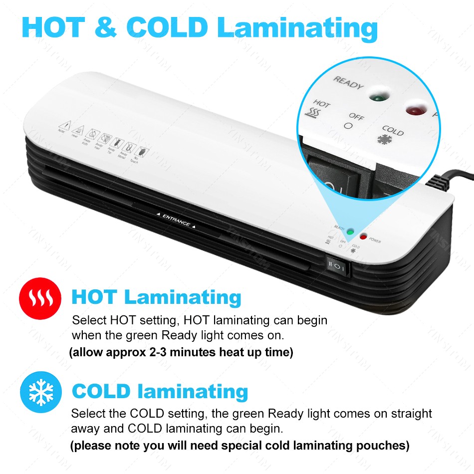 SL299 ร้อนและเย็นเครื่องเคลือบ - Document Laminator Pouch บทวิจารณ์และราคา