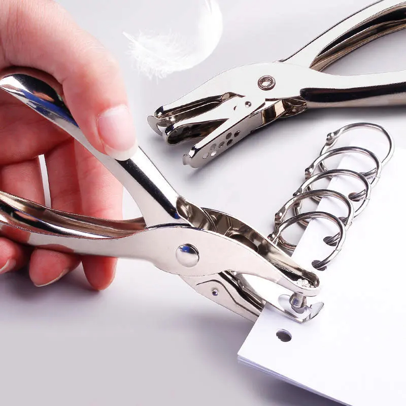 เครื่องเจาะมือถือรูกลมโลหะ 3/6 - Paper Punch 3 Hole บทวิจารณ์และราคา