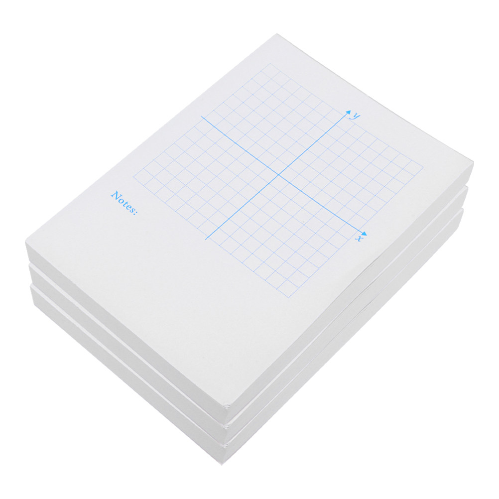 กระดาษโน้ตระบบพิกัด Xy สำหรับค - Graph Paper Pad บทวิจารณ์และราคา