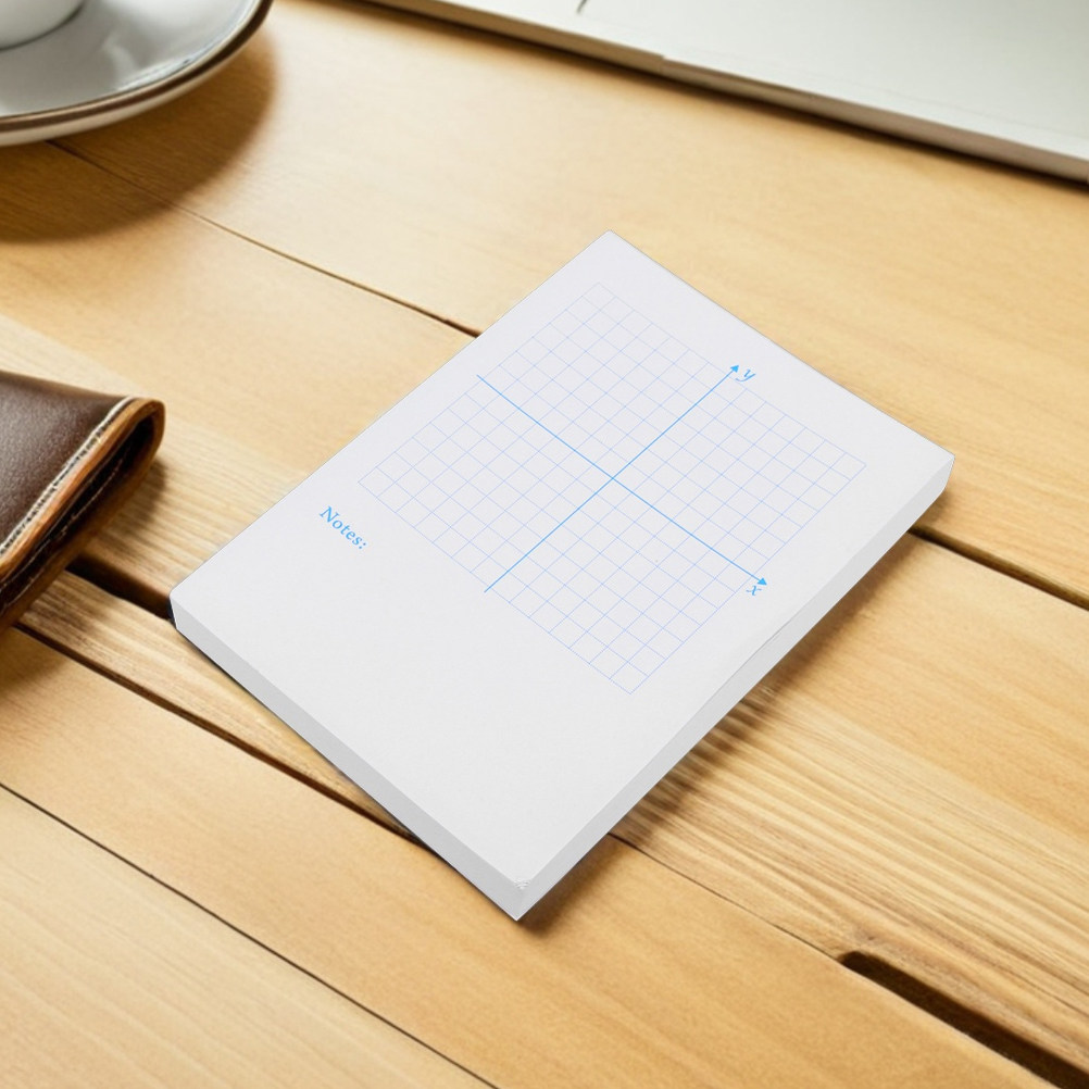 กระดาษโน้ตระบบพิกัด Xy สำหรับค - Graph Paper Pad บทวิจารณ์และราคา