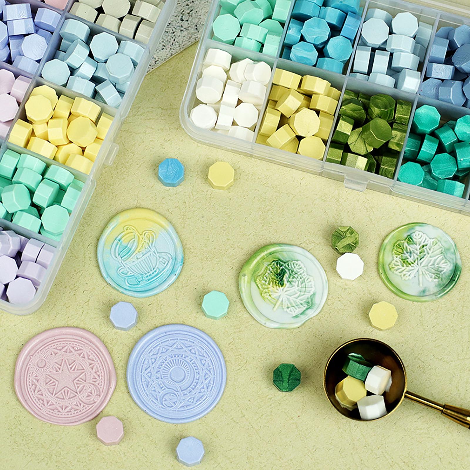 ชุดแสตมป์ขี้ผึ้งลายลูกปัดมาการ - Wax Seal Stamp Kit บทวิจารณ์และราคา