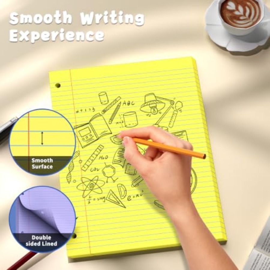 กระดาษสี 120 แผ่น ขนาด 8x10.5  - Paper Punch 3 Hole บทวิจารณ์และราคา