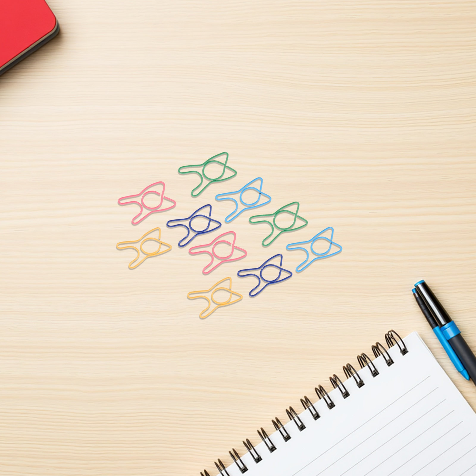 คลิปหนีบกระดาษรูปฟันหลากสี 100 - Binder Clip Assorted บทวิจารณ์และราคา
