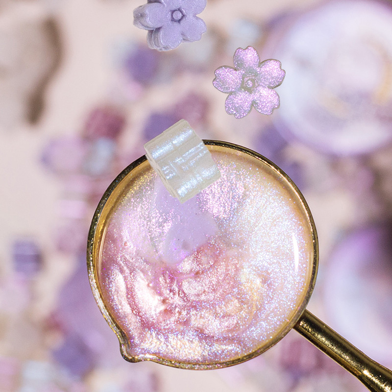 ผสมสี Glitter SAKURA WAX Seal  - Wax Seal Stamp Kit บทวิจารณ์และราคา