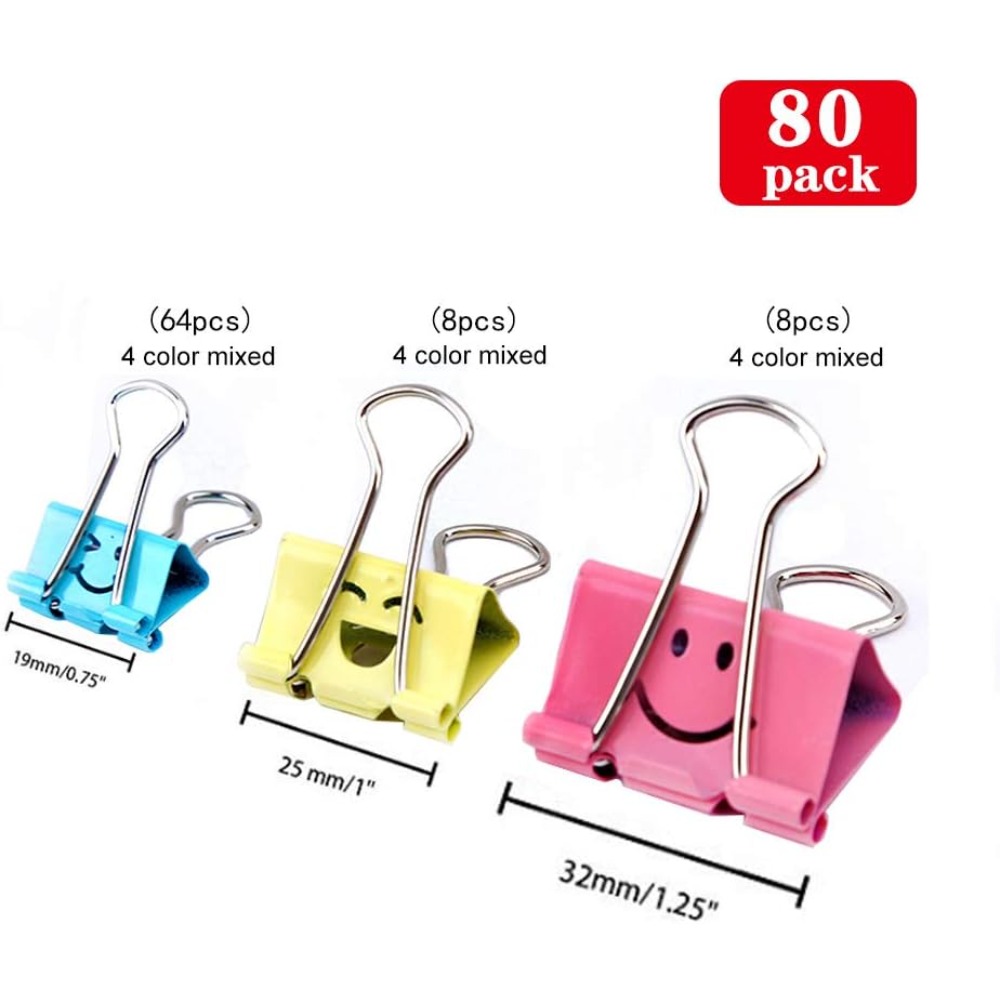 คลิปหนีบกระดาษหลากหลายแบบ 80 ช - Binder Clip Assorted บทวิจารณ์และราคา