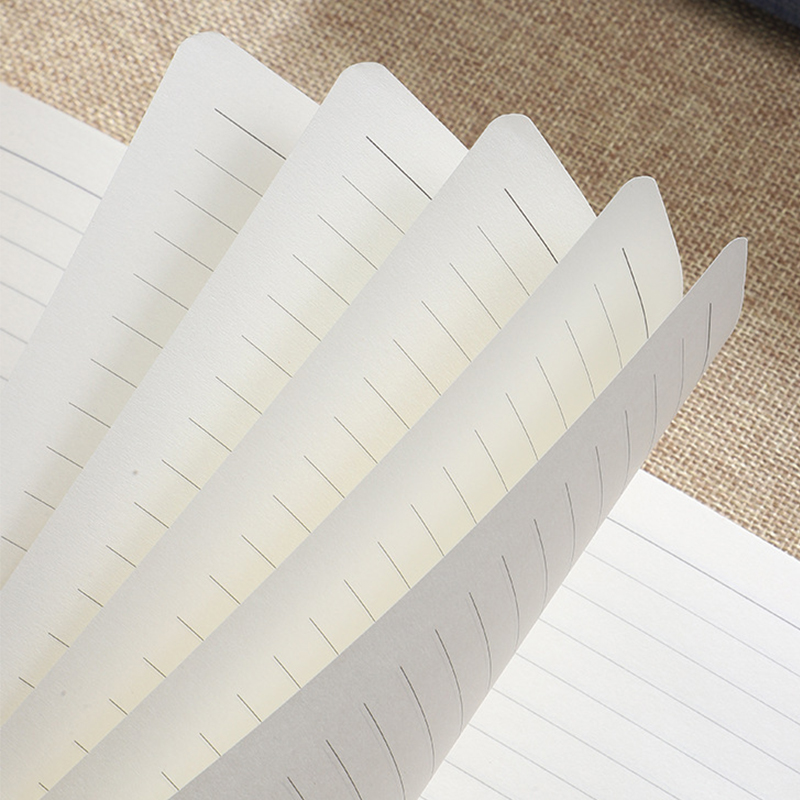 สมุดบันทึกปกผ้าลินินแบบมีแถบยา - Notebook Dotted A5 บทวิจารณ์และราคา