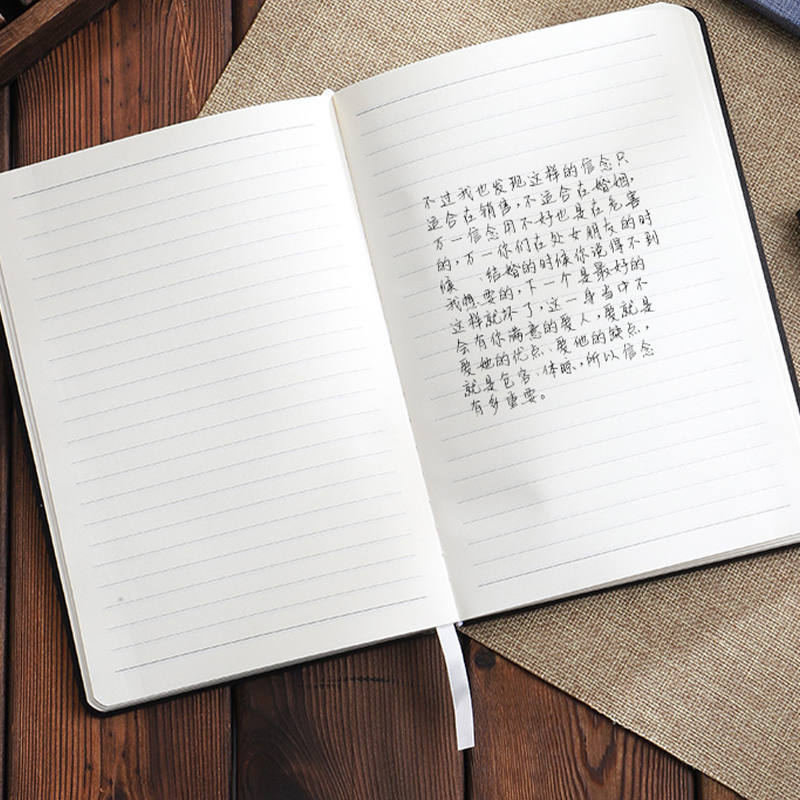 สมุดบันทึกปกผ้าลินินแบบมีแถบยา - Notebook Dotted A5 บทวิจารณ์และราคา